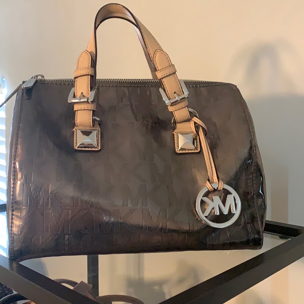 Michael Kors Metallic handbag satchel